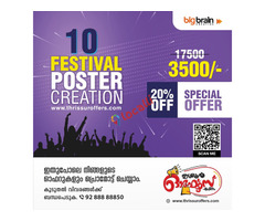 Social Media Festival Poster Designing company in Thrissur