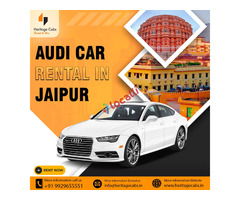 The top Audi car rental service in Jaipur