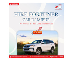Hire Toyota Fortuner in Jaipur | Best Car Rental Service